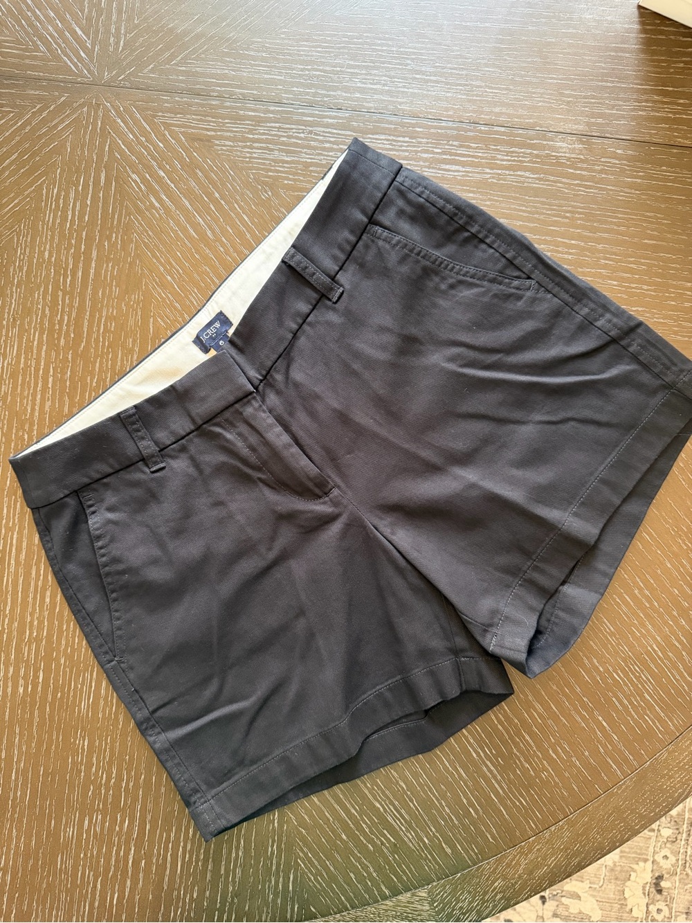 J. Crew Black Women's Chino Shorts-Like New Condition